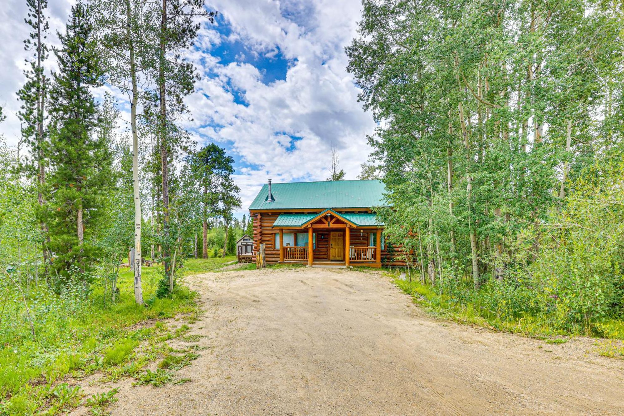 Grand Lake Cabin With Direct Access To Rocky Mtn Np! Exterior photo